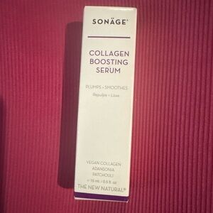 Collagen Boosting Serum - White Packaging, Pink Accent
